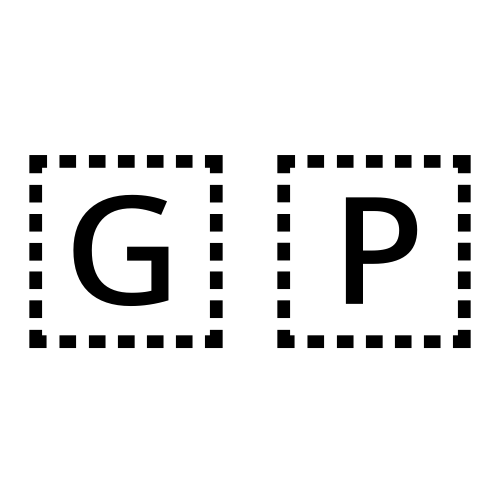 🇬🇵 Emoji Domain black and white Symbola rendering